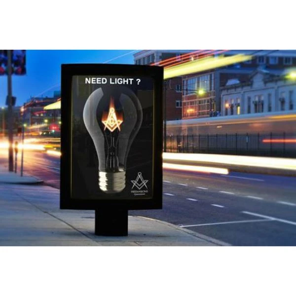 125micron backprint PET Backlit Film 